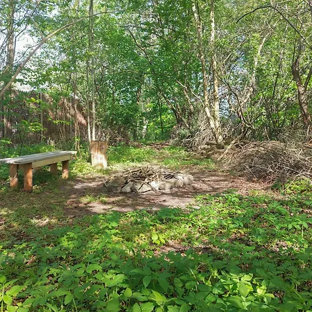 Nyaraló In Woodland Garden In Natural Harmony